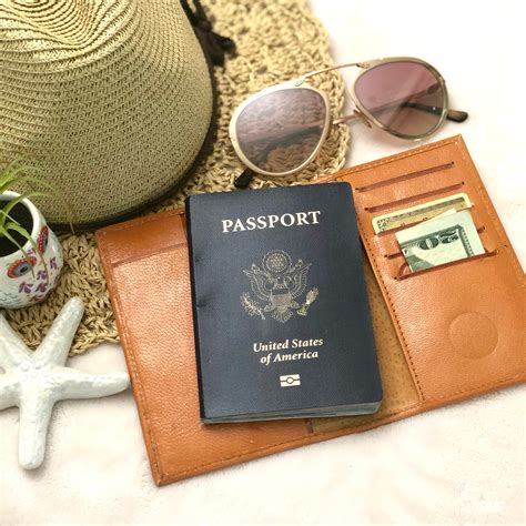 Saddle Leather Passport Cover*Tooled leather*Passport Wallet*Travel ...