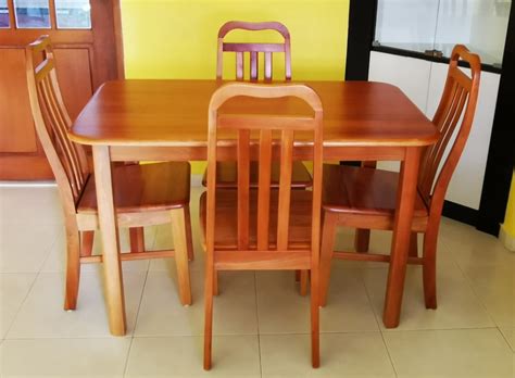 Dining Table Set, Furniture & Home Living, Furniture, Tables & Sets on Carousell