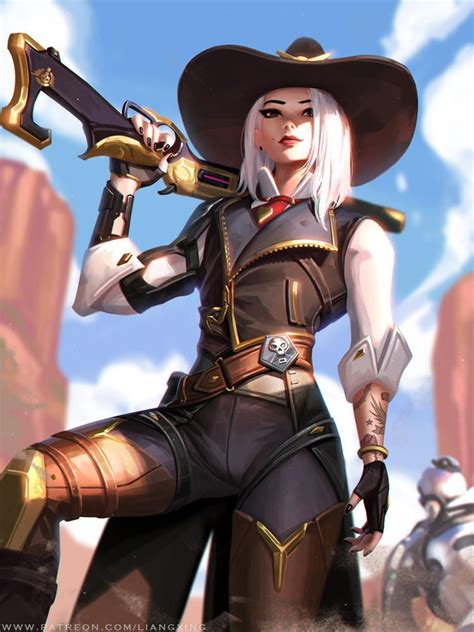 The Tangles - ★ Liang-Xing | Ashe ☆ republished... | Overwatch wallpapers, Overwatch fan art ...