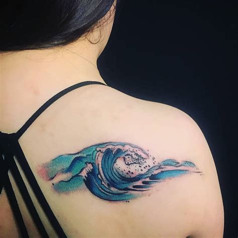 Ocean Tattoo: 40+ Eye Catching Ocean Tattoo Ideas ⋆ BrassLook