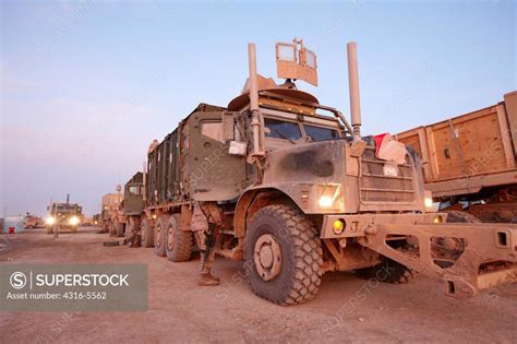 MTVR or Medium Tactical Vehicle Replacement (known as a 7-ton) Fitted with Electronic ...