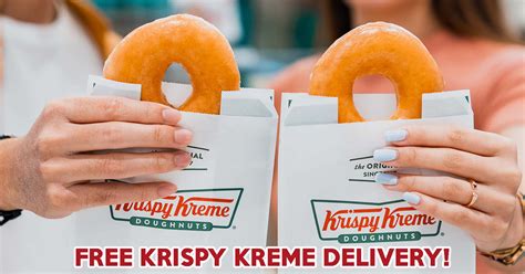 Krispy Kreme Has Six Free Doughnuts And Free Delivery When You Buy A ...