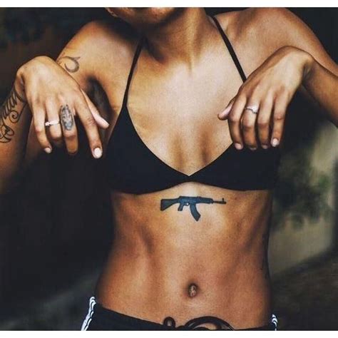 AK-47 Tattoo | tattoos | Tattoos, Ak47 tattoo, Girl tattoos