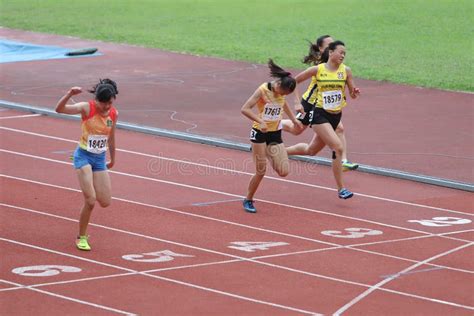 Race at Track Event 18 May 2019 Editorial Image - Image of athletics ...