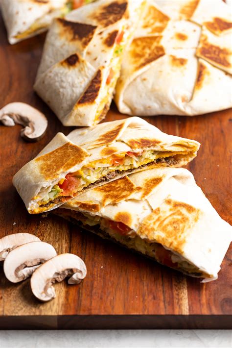 Blended Crunchwrap Supreme | Mushroom Recipes