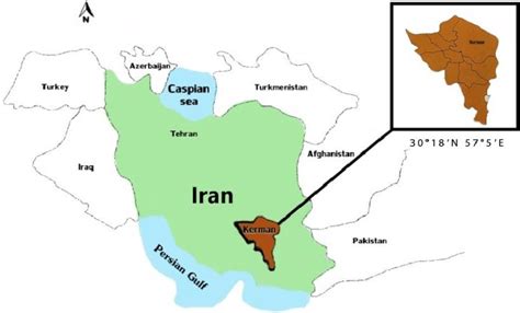 Kerman Province and city of Kerman. | Download Scientific Diagram