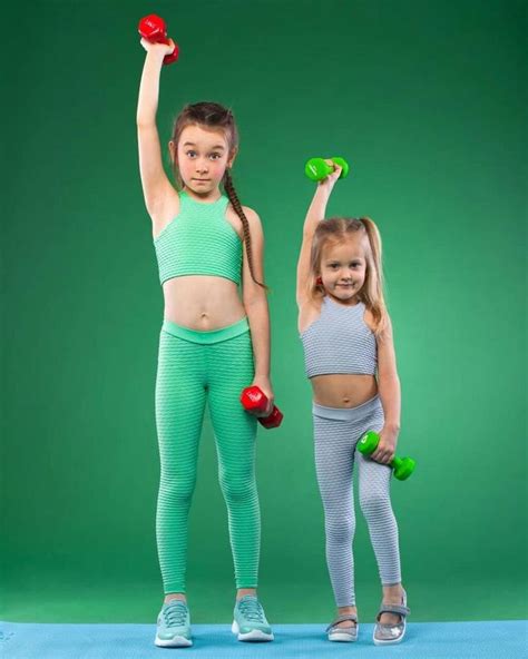 12 colors of Girls activewear, Kids yoga pants, Top and leggings set, Toddler sports leggings ...