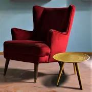 Elegant Golden Polka Dot Side Table For Living Room Corner - Perfect For Sofa And Home Decor - Temu