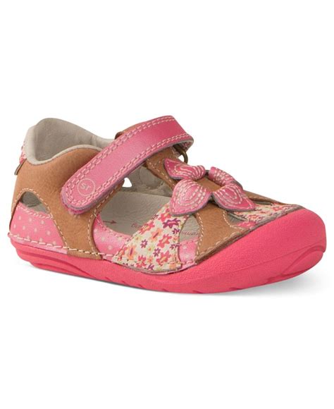 Stride Rite Kids Shoes, Baby Girls Poppy Sandals - Kids Baby Shoes ...