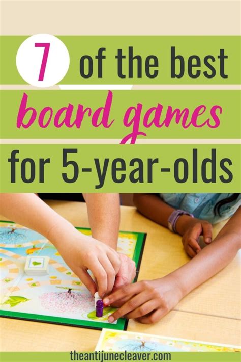 7 Must-Have Board Games for 5-Year-Olds | Haus of Boys