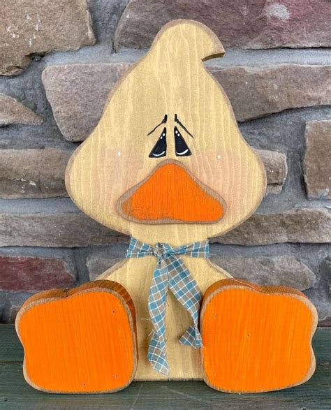 Mail-out-pattern critter Sitter Collection Small Sitting Ducky Wood Craft DIY Pattern - Etsy in ...