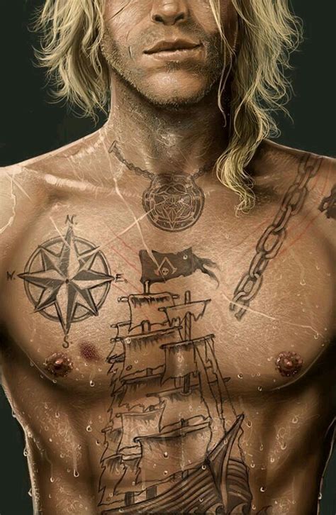 Pin by Armin Sam on Edvard Kenway | Assassins creed tattoo, Assassins ...