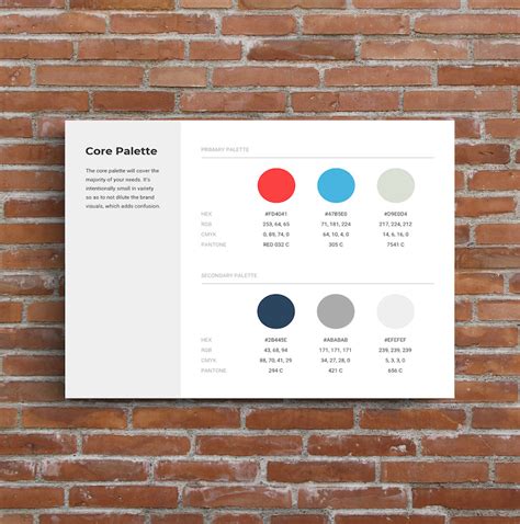 Branding Color Palette Guideline Examples