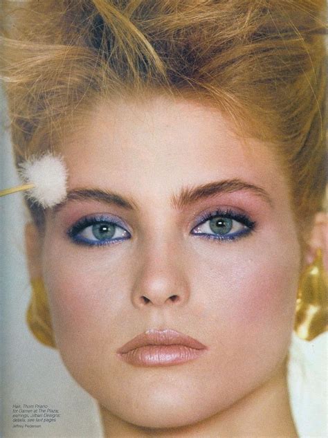 Image result for 80s vogue | 80s makeup looks, 80s makeup, 1980s makeup