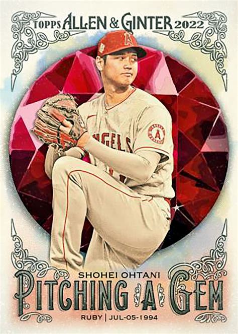 2022 Topps Allen and Ginter Baseball Cards Checklist