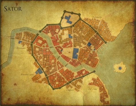 Medieval City Map Generator