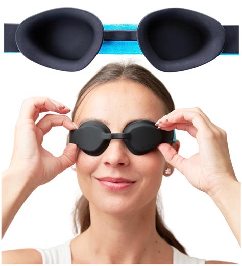 Moisture Chamber Glasses for Dry Eyes - Soft Sleep Mask for Dry Eyes ...