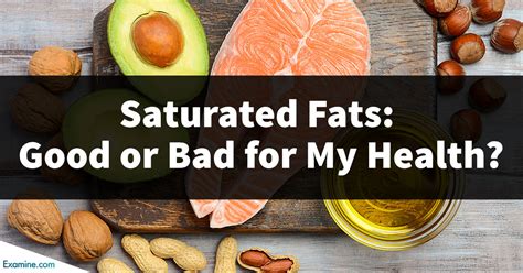 Is saturated fat bad for your health? | Examine.com