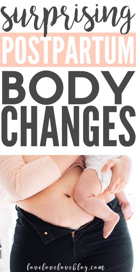 What Every New Mom Should Know About Postpartum Body Changes | Love Love Love in 2021 ...