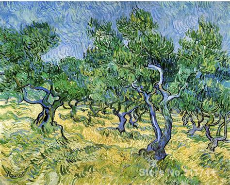 Vincent Van Gogh paintings of Olive Grove impressionism art High ...