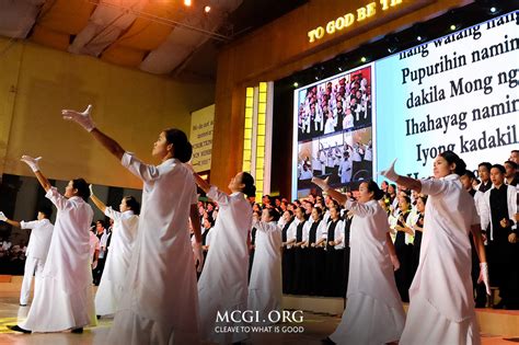 MCGI Thanks God Continuously: Another Thanksgiving of God's People After 3-day Celebration ...