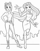 DC Superhero Girls Coloring Pages  WONDER DAY — Coloring For sketch template