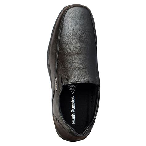 Buy Hush Puppies Mens Premium Leather Black Formal Slip On Shoes Online @ ₹3439 from ShopClues