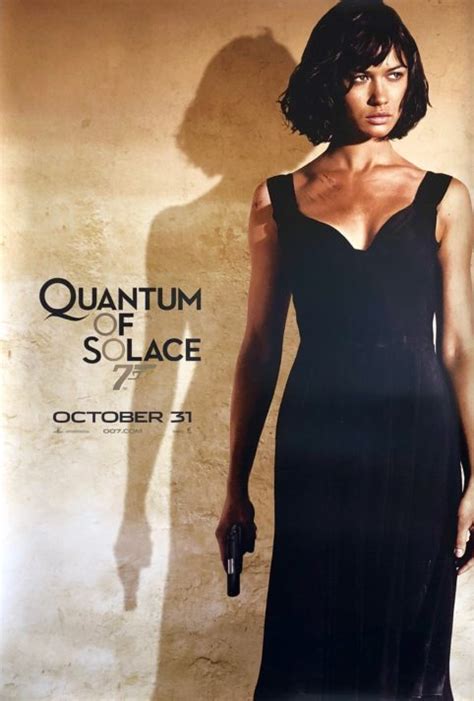 Original James Bond: Quantum of Solace Movie Poster - Olga Kurylenko