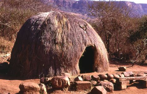 Traditional Zulu house, South Africa - a photo on Flickriver