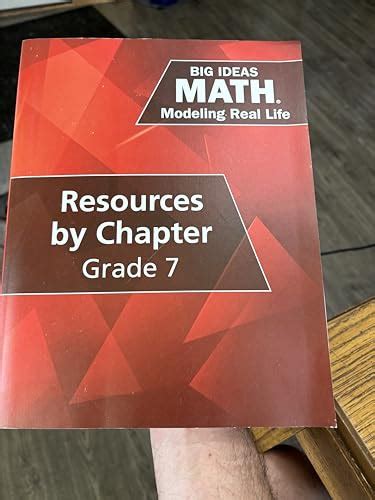 Big Ideas Math: Modeling Real Life - Grade 7 Resources by Chapter ...