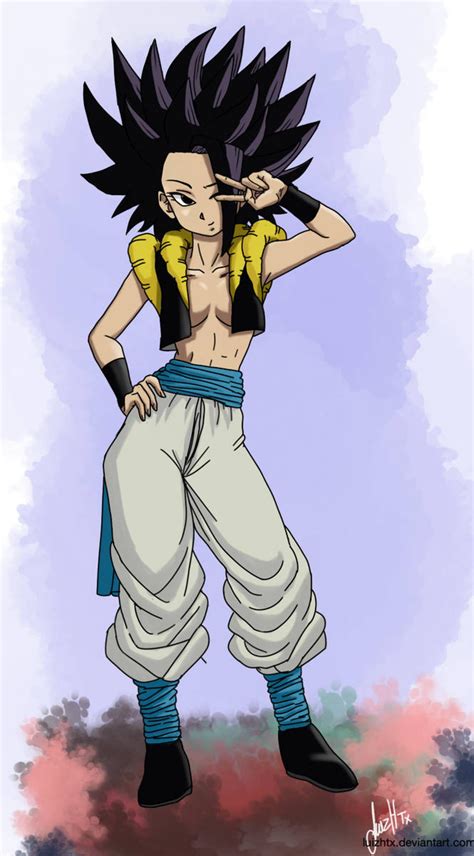 Caulifla and Kale fusion (fusion dance) by luizhtx on DeviantArt ...