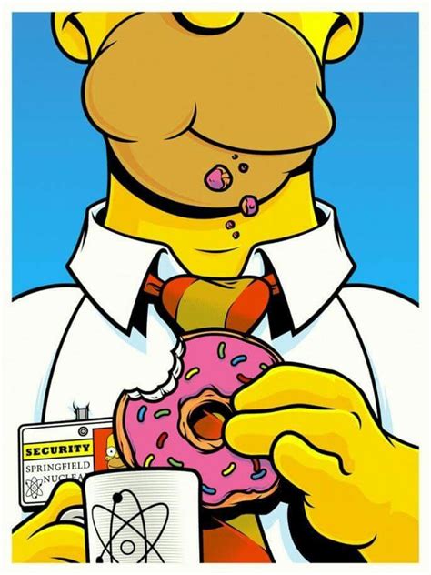 #homer #simpson #donut | Simpsons art, Homer simpson, Geek art