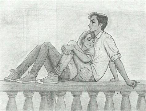 Mi amor Romantic Couple Pencil Sketches, Love Drawings Couple, Cool Drawings, Hipster Drawings ...