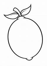 Coloring Pages  Free Printable Lemon Fruits For Kids sketch template