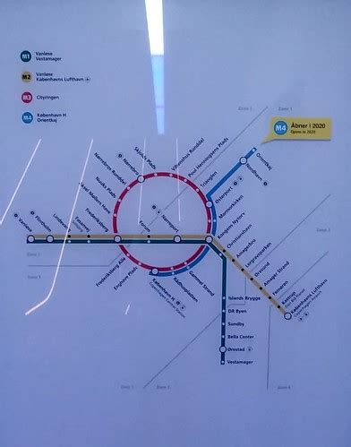 Copenhagen Metro map (OCT19) | The Copenhagen Metro map, cir… | Flickr