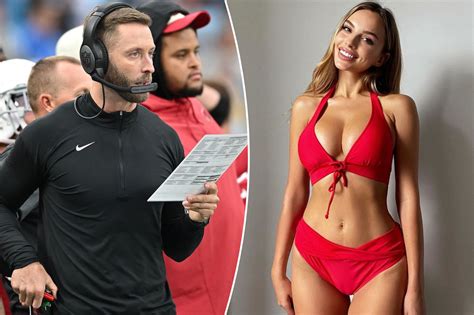 Kliff Kingsbury's girlfriend vacations after Cardinals loss