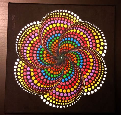 Original Mandala Dot painting hand made by Anna Kep by MoldaART | Dot ...