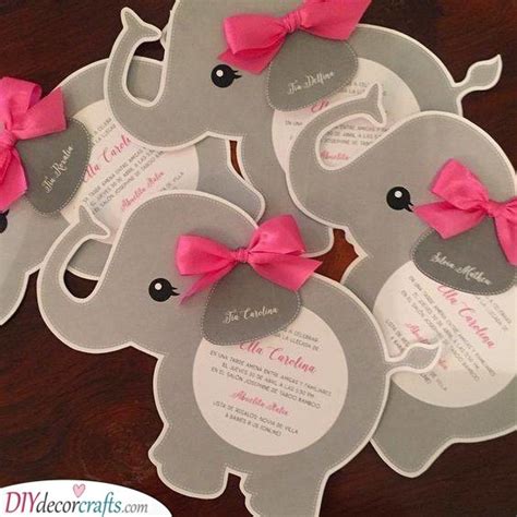 Homemade Baby Shower Invitations For Girls : 3d Invitations Very Unique ...