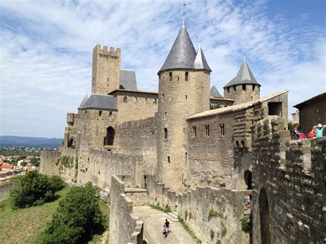 Free Images : building, chateau, city, tower, stone wall, fortification ...