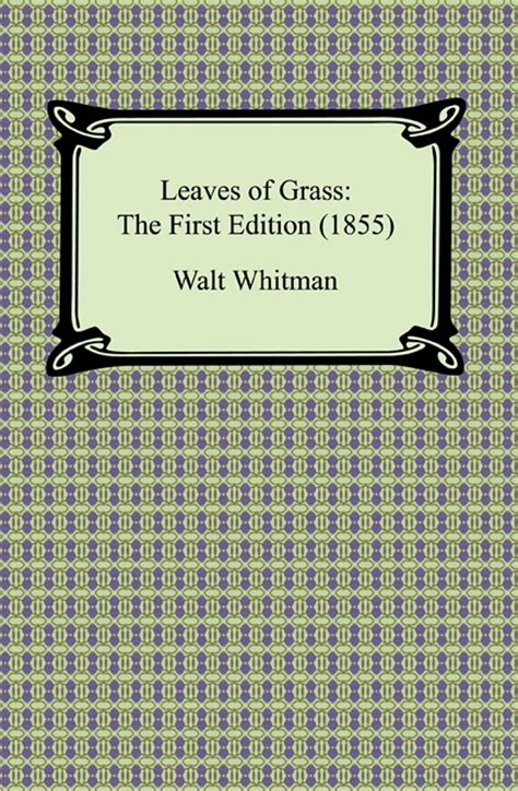 Leaves of Grass: The First Edition (1855) - eBook - Walmart.com - Walmart.com