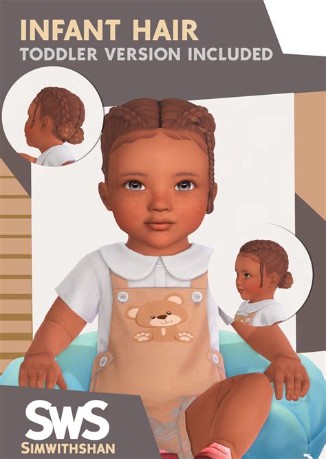 *GIFT* Infant Hair - Mya (Toddler Version Included) | SimwithShan ...