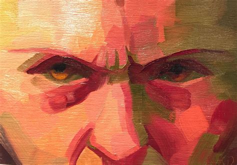 Angry self-portrait | Anger art, Art reference, Art