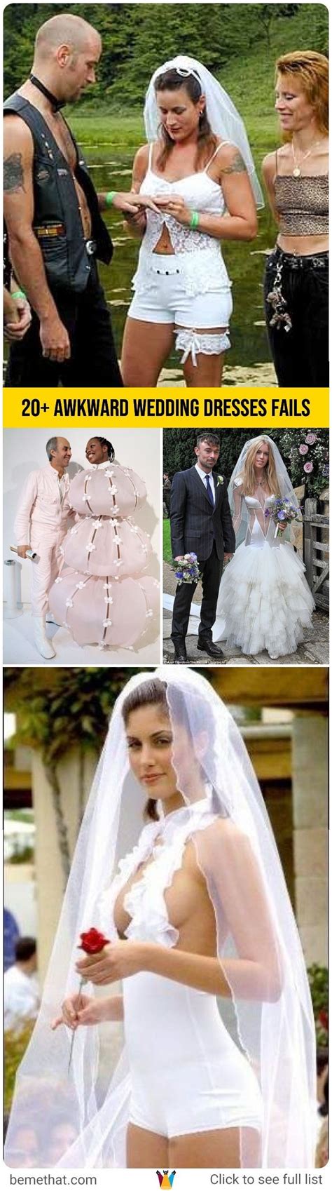 20+ Awkward Wedding Dresses Fails #wedding #clothing #weddingdress #epicfail #hilarious # ...