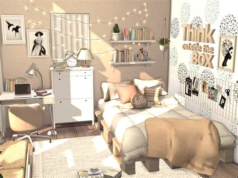 The Sims Resource - Paige Bedroom - CC