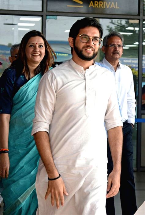 Shiv Sena (Uddhav Thackeray) leader Aditya Thackeray arrives