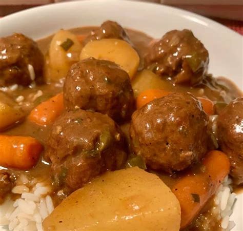 Meatball Stew Recipe / Slow Cooker Swedish Meatball Stew Recipe - The ...