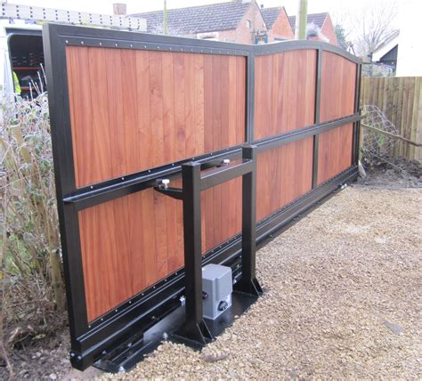 Electric Fence Gate - cheshire-electric-gates - Automation Supply - rasmushoglund