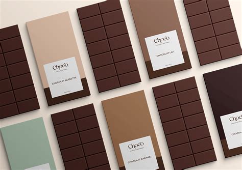 BRANDING + PACKAGING - CHOCO on Behance