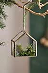 Fillable Greenhouse Brass + Glass Ornament | AnthroLiving