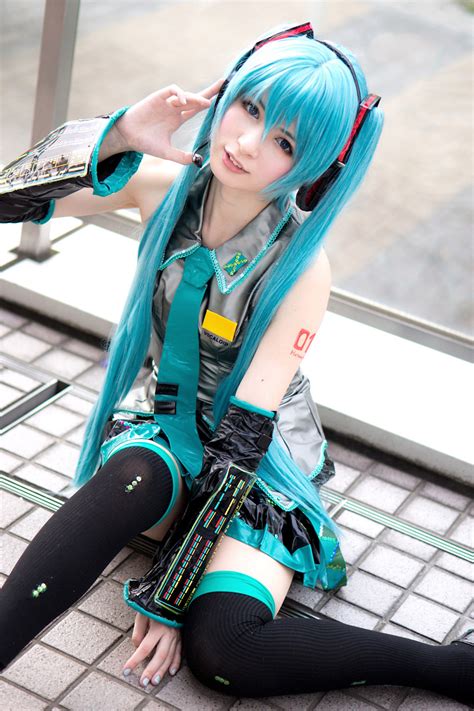 Madanimush *O*: Cosplay Miku Hatsune Vocaloid